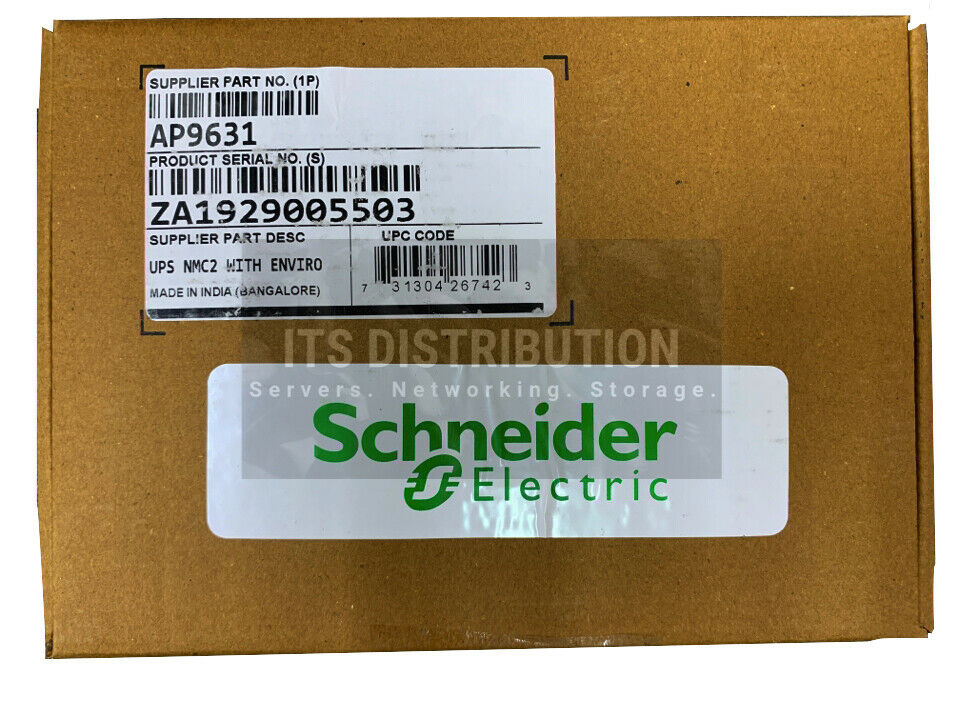 AP9631 I New Sealed Genuine APC UPS Network Management Card 2 - SmartSlot