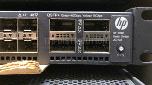 JC772A I HPE 5900AF-48XG-4QSFP+ Switch with Rack-Kit