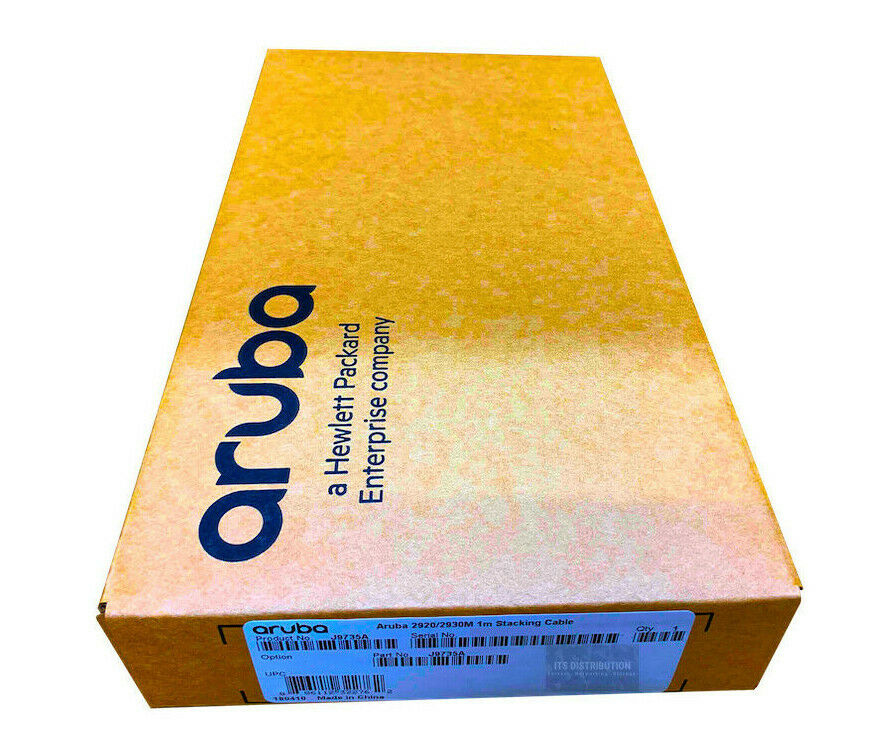 J9735A I Genuine New Sealed HPE Aruba 2920 2930M 1m Stacking Cable