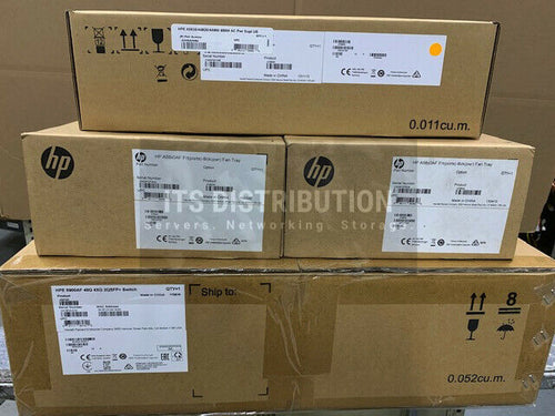 JG510A I BUNDLE HPE 5900AF-48G-4XG-2QSFP+ Switch With 1x JC680A 2x JC683A