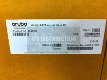Load image into Gallery viewer, JL483B | Open Box HPE Aruba X474 4 Post Rack Mounting Kit