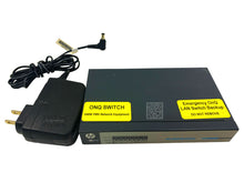 Load image into Gallery viewer, J9559A I HP V1410-8G Unmanaged Layer 2 8 Port Networking Switch + Power Adapter