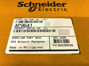 AP9641 I New APC UPS Network Management Card PowerChute Shutdown Envt Monitoring