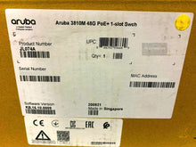 Load image into Gallery viewer, JL074A I Open Box HPE Aruba 3810M 48G PoE+ 1-Slot Switch