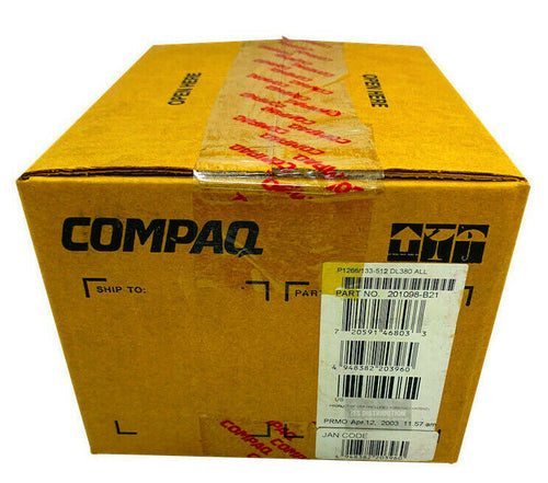 201098-B21 I Open Box HP Intel Pentium III 1.26 GHz Processor 133-512 DL380 Kit
