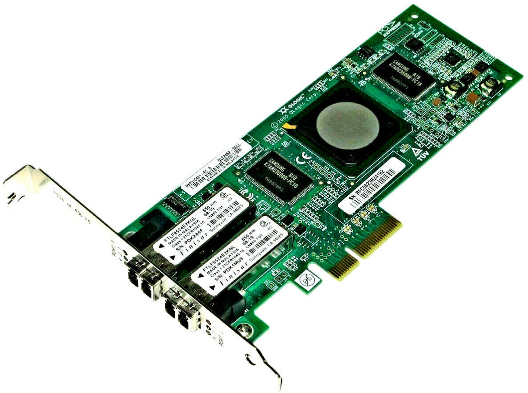 QLA2462-E I Qlogic SANBlade 4GB Dual Ports Fibre PCI-X HBA