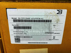 NI-CER-2048F-ADVPREM-AC I Open Box Brocade NetIron 2048F Carrier Ethernet Router