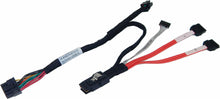 Load image into Gallery viewer, 607791-001 I Genuine  Hard Drive Backplane Cable Ass Micro Mini SAS to Dual SATA