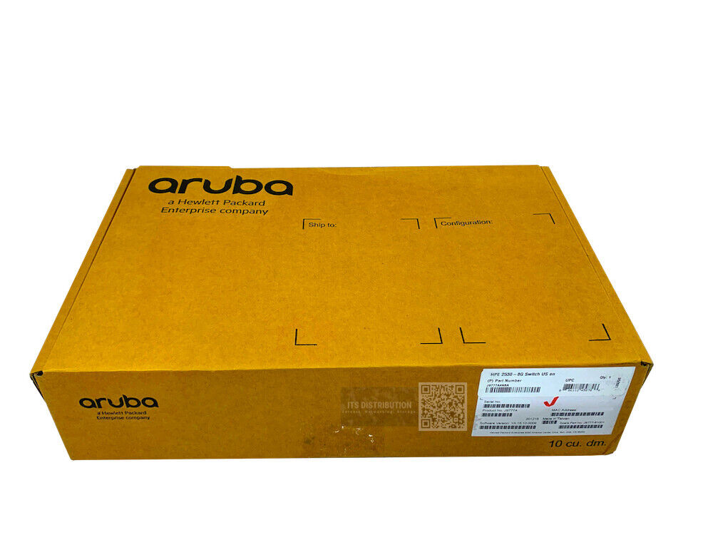 J9777A I Open Box HPE Aruba 2530 8G Switch