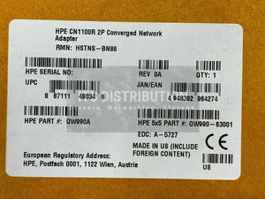 QW990A I New Sealed HPE StoreFabric CN1100R Dual Port Converged Network Adapter