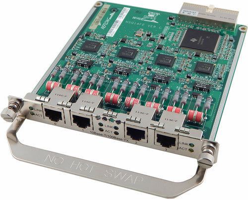 JD551A I HPE 4-Port Fast Ethernet Interface Module 0231A54X