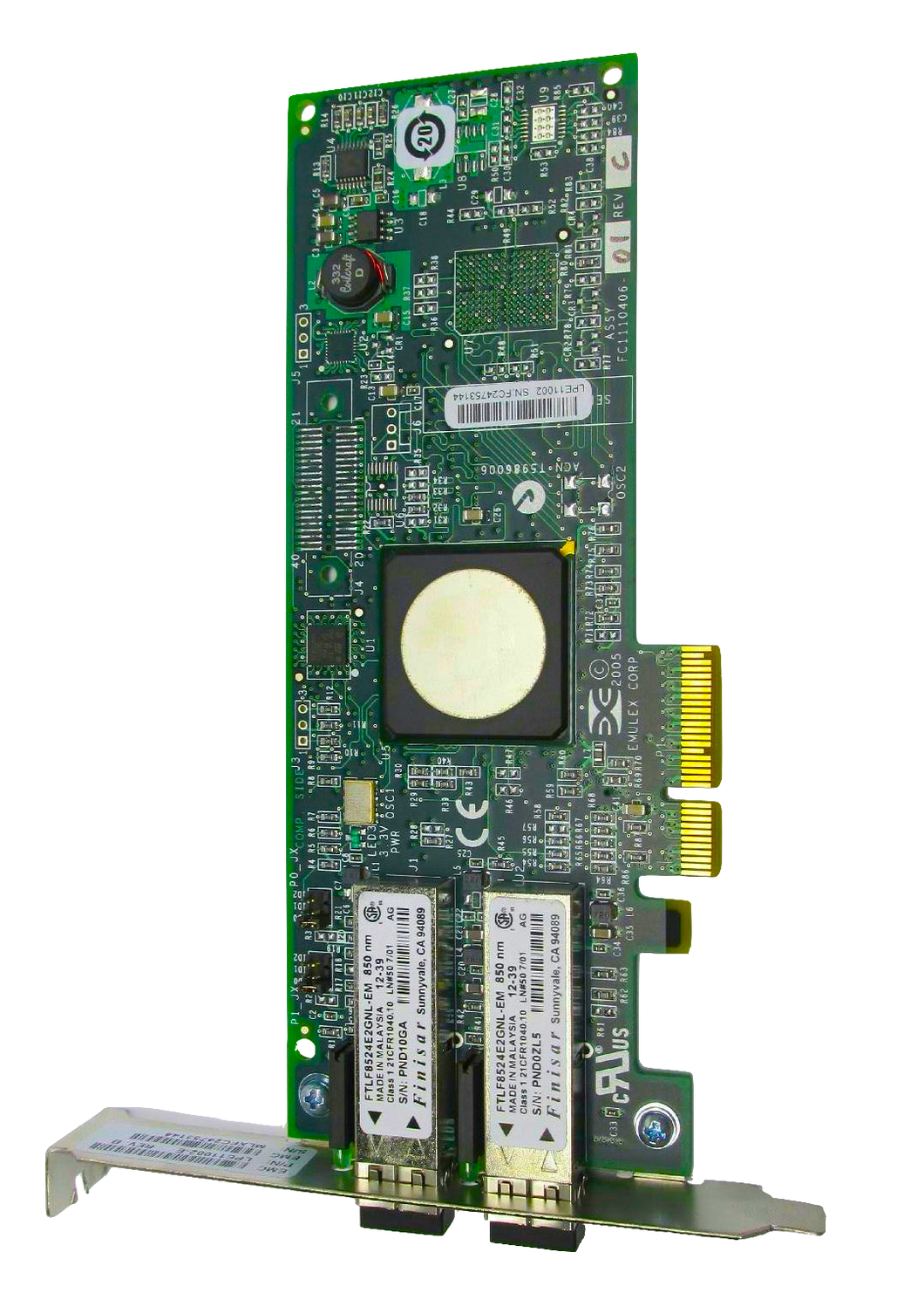 LPE11002-E I Emulex LightPulse LPE11002-E Fibre Channel Host Bus Adapter