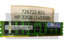 Load image into Gallery viewer, 752372-081 I 726722-B21 HP 32GB 1x32GB QuadRank x4 DDR4-2133 CAS-15-15-15 Memory