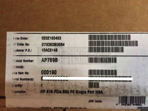 AP769B I New Factory Sealed HP 81B PCI-E 8Gb Fibre Channel Host Bus Adapter