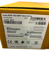 Load image into Gallery viewer, JL253A I Brand New Sealed HPE Aruba 2930F 24G 4SFP+ Switch