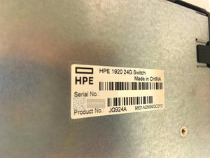 JG924A I HPE OfficeConnect 1920 24G Switch