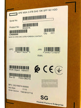 Load image into Gallery viewer, R0Q57A I New Retail HPE Enterprise MSA 2.4TB SAS 10K SFF M2 HDD P13247-001