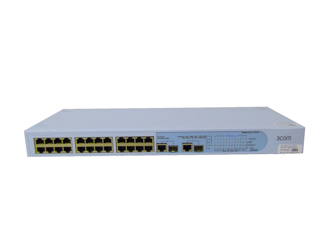 3C16475BS I 3Com Baseline 2226 Plus Switch - 24 Ports