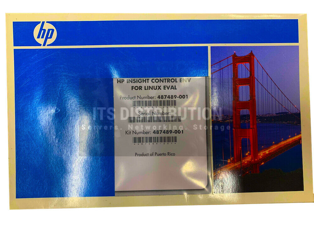 487489-001 I HP Insight Control Env for Linux Eval