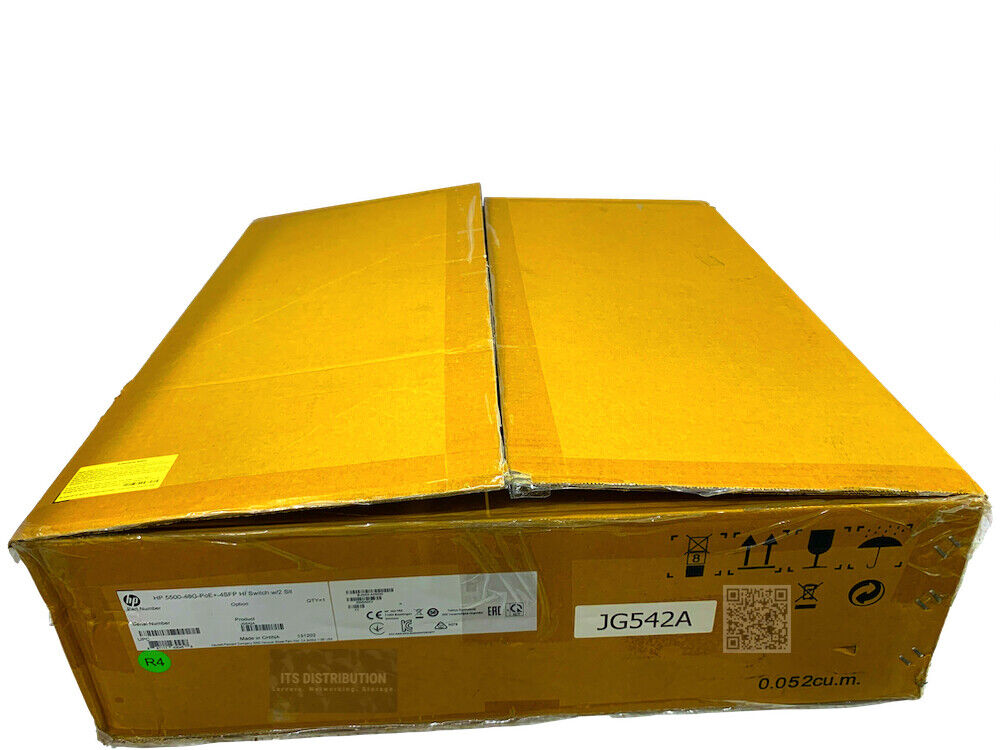 JG542A I Open Box HPE 5500-48G-PoE+-4SFP Hi Switch with 2 SLT 0235A0XU