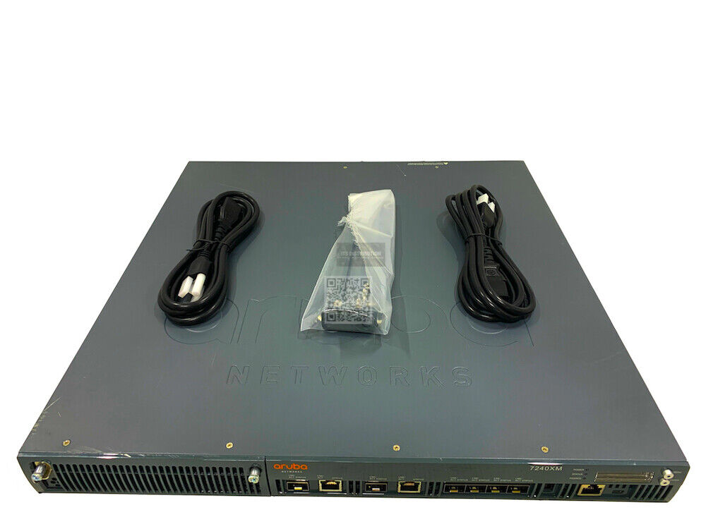 JW784A I HPE Aruba 7240XM 4p 10GBase-X SFP+ 2p Dual Pers Controller + Dual Power