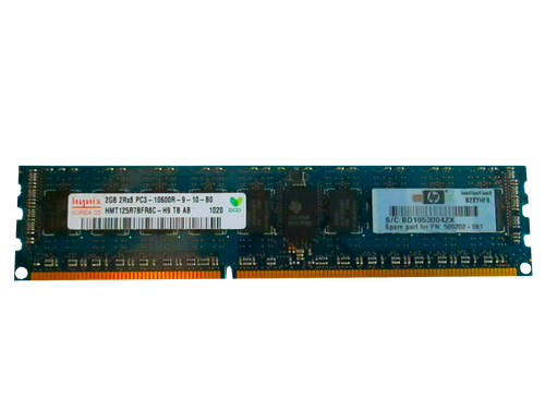 500656-B21 I Genuine HP 2GB DDR3 SDRAM Memory Module 2GB 1 x 2GB 500202-061
