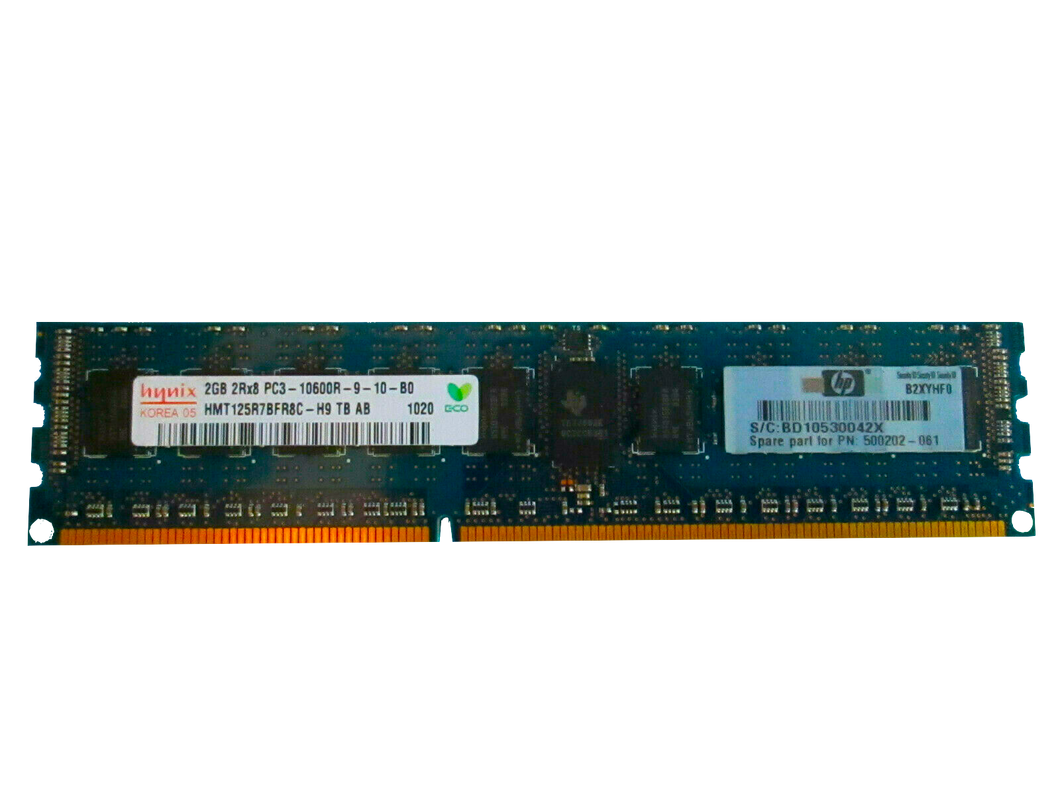 500656-B21 I Genuine HP 2GB DDR3 SDRAM Memory Module - 2GB (1 x 2GB)
