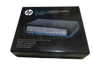 JD858A | Brand New Sealed HPE V1405-16 Ethernet Switch (European Power Adapter)