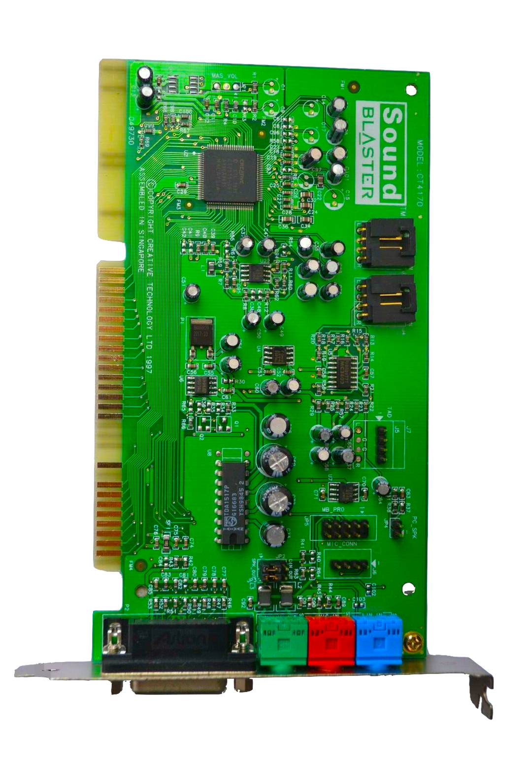 CT4170 I Creative Sound Blaster Vibra 16XV ISA Sound Card