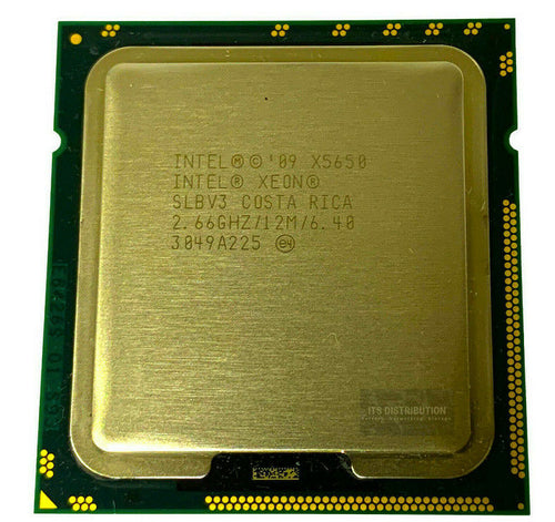 SLBV3 I Intel Xeon X5650 6 Core 12M Cache 2.66 GHZ 6.40 GT/S 1366 Westmere CPU