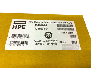 804101-B21 I Genuine Open HPE Synergy Interconnect Link 3M Active Optical Cable