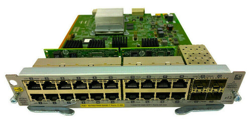 J9990A I HPE Aruba 5400R 20P 10/100/1000BASE-T PoE+ 4-Port SFP+ Module