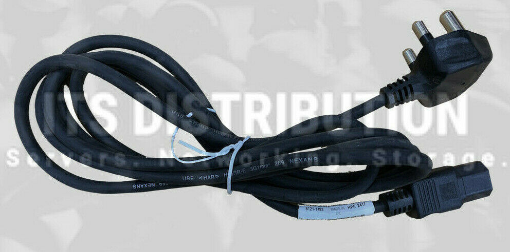 8121-1483 I New Genuine HP Power Cable 3-Wire 2.5m (8.2ft) C15
