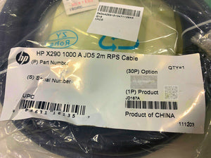 JD187A I Genuine New Sealed HPE X290 1000 A JD5 2m RPS Cable