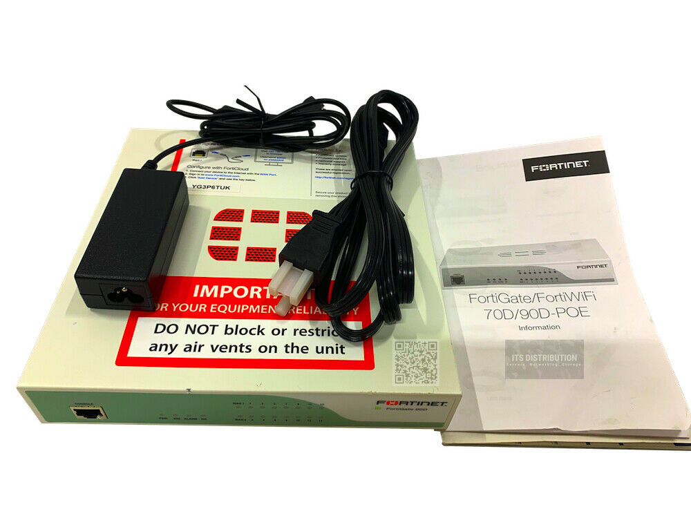 FG-90D I Fortinet FortiGate 90D Network Security Appliance