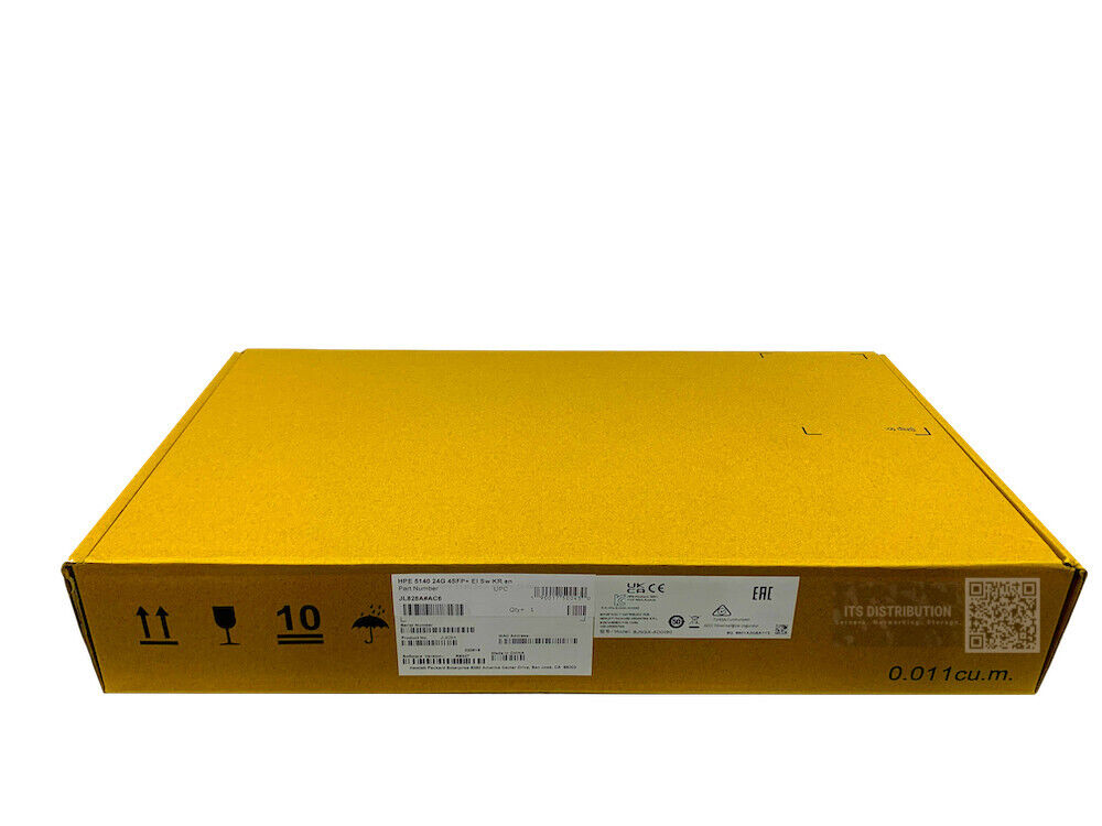 JL828A I New Sealed HPE FlexNetwork 5140 24G 4SFP+ EI Switch