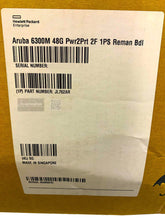 Load image into Gallery viewer, JL762A I Renew Sealed HPE Aruba 6300M 48Port SFP56 Power-Port 2 Fans 1 PS Bundle