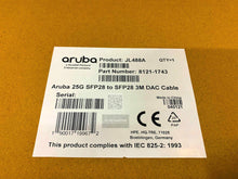 Load image into Gallery viewer, JL488A I Genuine Open Box HPE Aruba 25G SFP28 to SFP28 3M DAC Cable