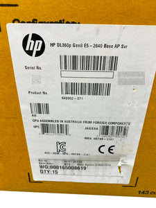 646902-001 I Brand New Factory Sealed HP ProLiant DL360p G8 1U Rack Server