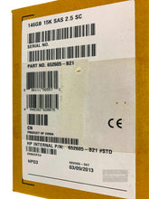 Load image into Gallery viewer, 652605-B21 I New Sealed HP 146 GB 2.5&quot; Internal Hard Drive - SAS - 15000