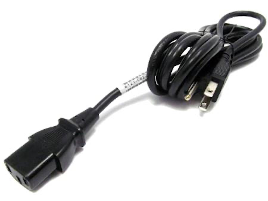 8121-0822 I New Genuine HP Power Cord (Black) - Three Conductor, 3.0m (9.8ft)
