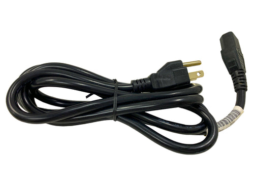 8121-1143 I New Genuine Power Cord (Black) - Three Conductor, 1.9m (6.25ft)