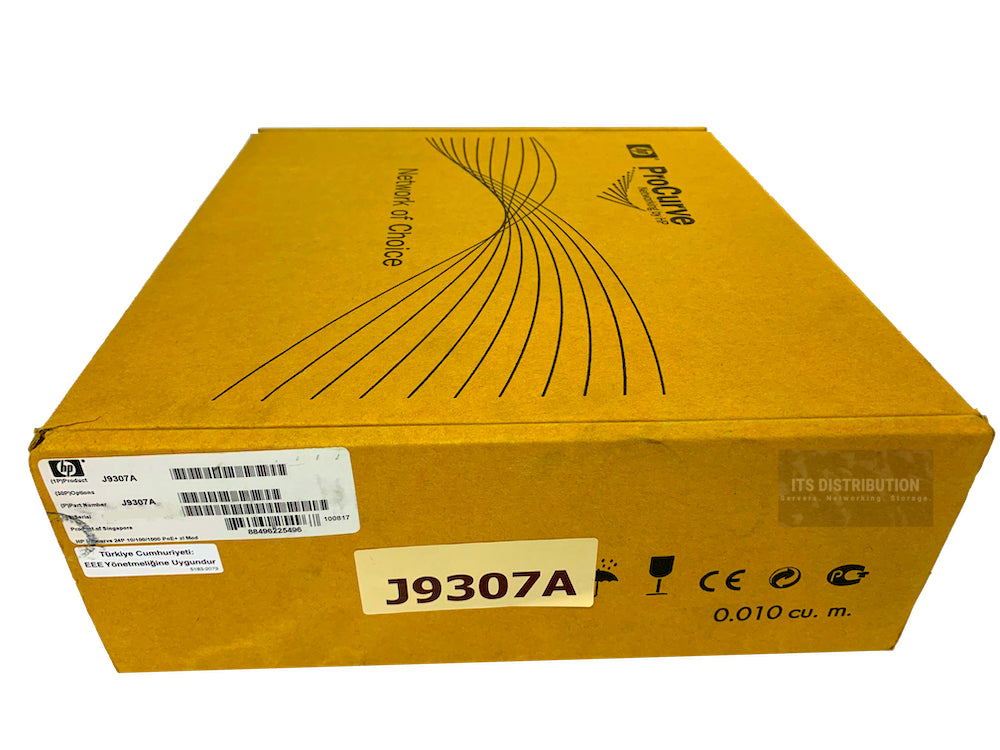 J9307A I New Sealed HP ProCurve 24-Ports Gigabit Ethernet Switching Module
