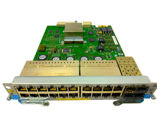 J9308A I HP 20P 10/100/1000 POE+/4P MGBIC ZL Module