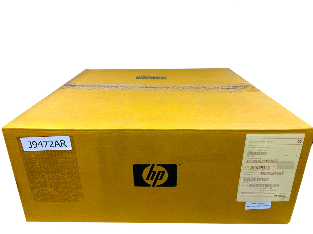 J9472A I Factory Sealed Renew HP ProCurve 3500-48 Switch