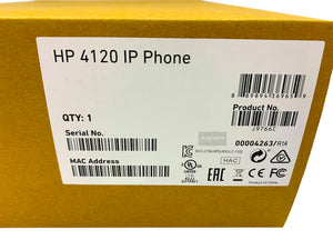 J9766C I Brand New Factory Sealed HPE 4120 IP Phone