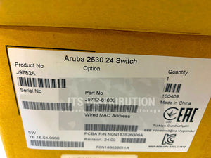 J9782A I Open Box HP 2530-24 Ethernet Switch
