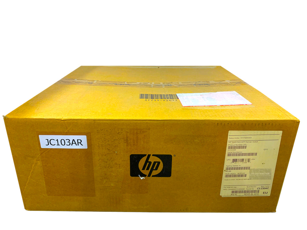 JC103A I Factory Sealed Renew HP 5800 24GB SFP Switch