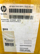 Load image into Gallery viewer, JC106A | Factory Sealed RENEW HP A5820-14XG-SFP+with 2 Slots Switch