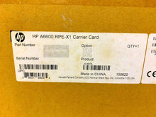 Load image into Gallery viewer, JC497A I Brand New HPE FlexNetwork 6616 RPE-X1 Router Chassis Carrier Card Kit